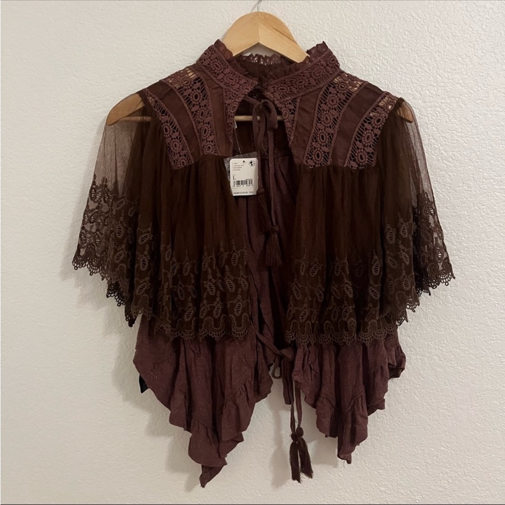 NWT Free People Savannah Top
